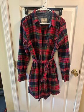 Legendary Whitetails Red, Green & Navy Plaid Flannel Shirt